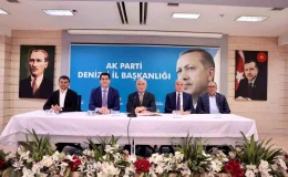 AK Parti Genel Başkan Yardımcısı Yerel Yönetimler Başkanı Yusuf Ziya Yılmaz, AK Parti Denizli İl Başkanlığını ziyaret etti